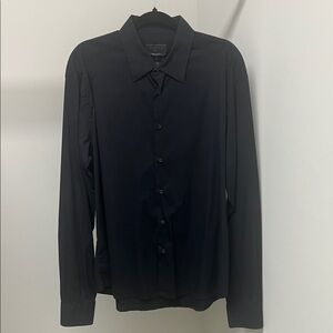 Prada Men's Dark Dress Shirt